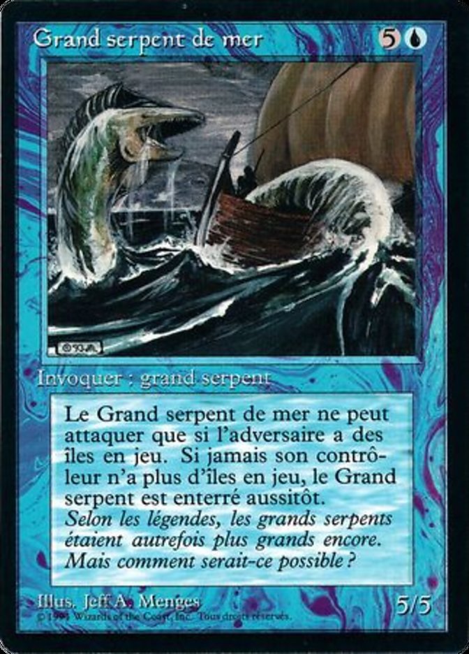 Sea Serpent [Foreign Black Border] | Anubis Games and Hobby