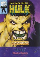 The Incredible Hulk - PAL Sega Master System | Anubis Games and Hobby