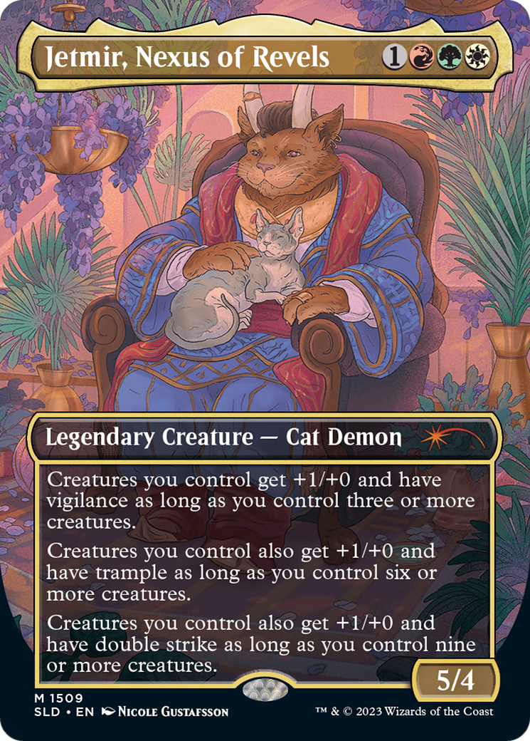 Jetmir, Nexus of Revels // Jetmir, Nexus of Revels [Secret Lair Commander Deck: Raining Cats and Dogs] | Anubis Games and Hobby