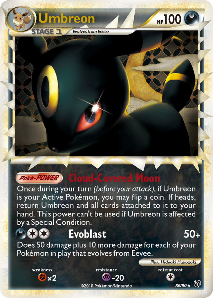 Umbreon (86/90) [HeartGold & SoulSilver: Undaunted] | Anubis Games and Hobby