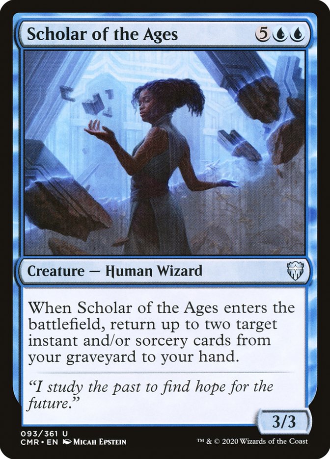 Scholar of the Ages [Commander Legends] | Anubis Games and Hobby