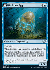 Biolume Egg // Biolume Serpent [Innistrad: Crimson Vow] | Anubis Games and Hobby