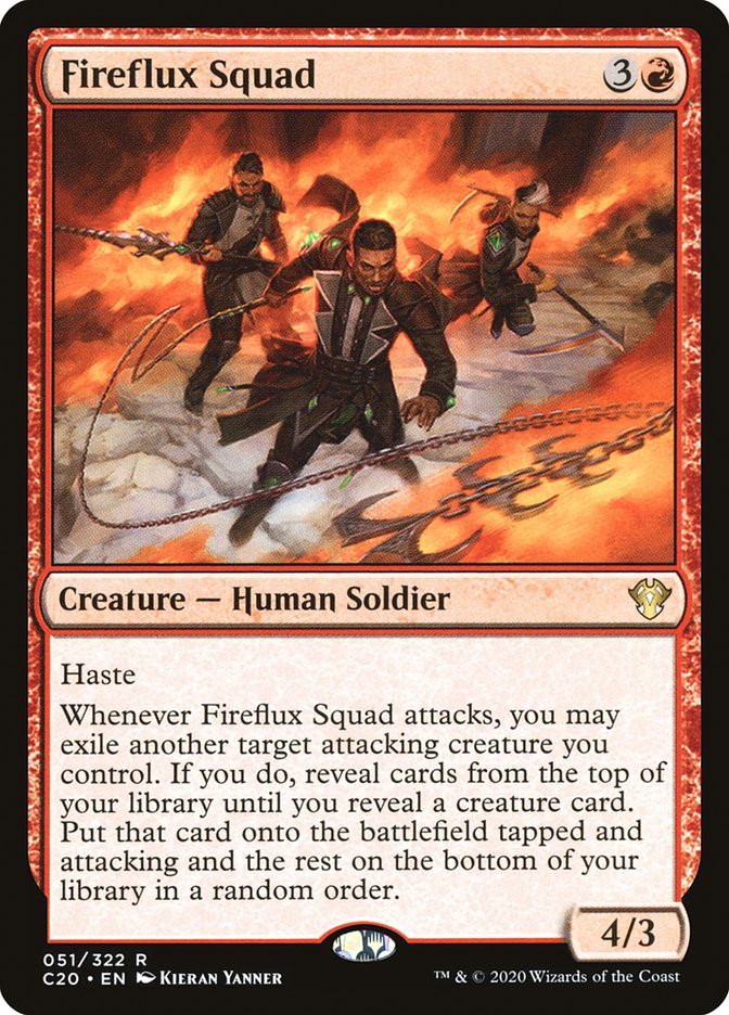 Fireflux Squad [Commander 2020] | Anubis Games and Hobby