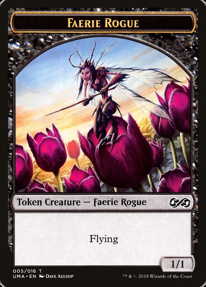 Faerie Rogue Token [Ultimate Masters Tokens] | Anubis Games and Hobby