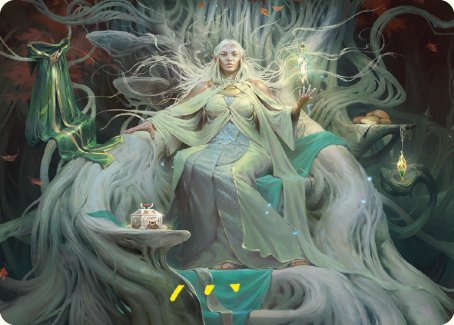 Galadriel, Gift-Giver Art Card [The Lord of the Rings: Tales of Middle-earth Art Series] | Anubis Games and Hobby