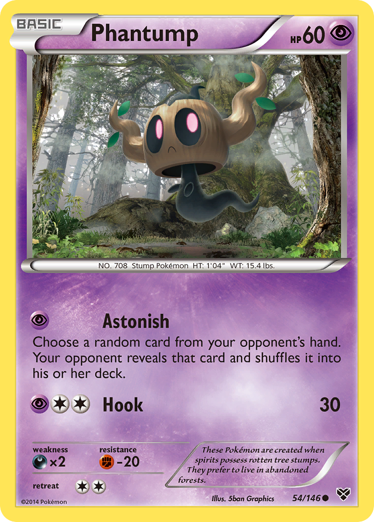 Phantump (54/146) [XY: Base Set] | Anubis Games and Hobby