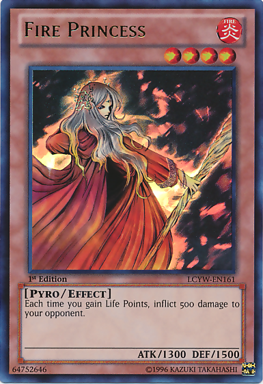 Fire Princess [LCYW-EN161] Ultra Rare | Anubis Games and Hobby