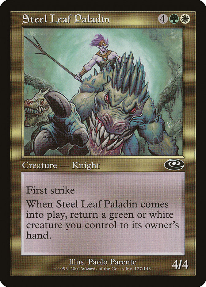 Steel Leaf Paladin [Planeshift] | Anubis Games and Hobby