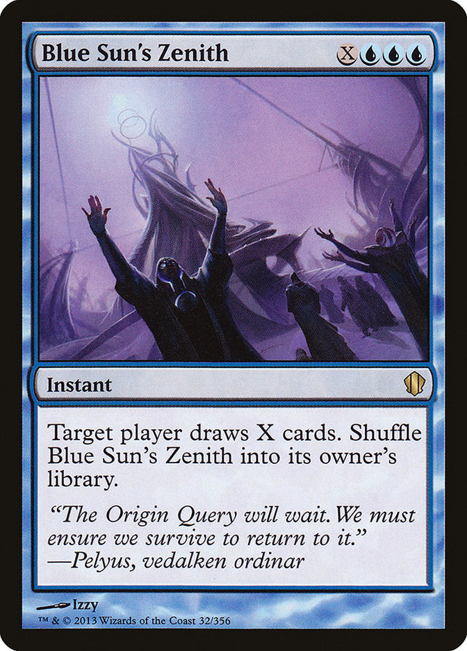 Blue Sun's Zenith [Commander 2013] | Anubis Games and Hobby