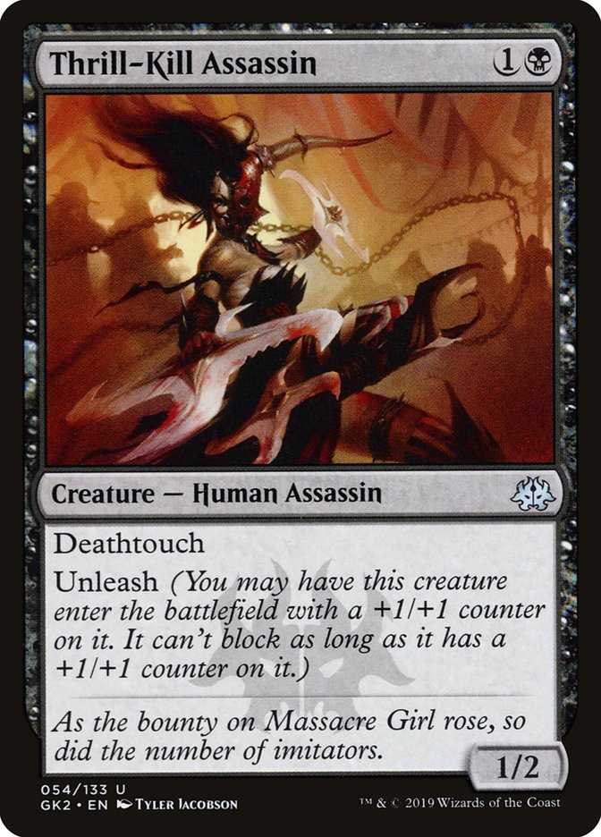 Thrill-Kill Assassin [Ravnica Allegiance Guild Kit] | Anubis Games and Hobby