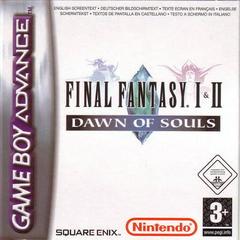Final Fantasy I & II: Dawn of Souls - PAL GameBoy Advance | Anubis Games and Hobby