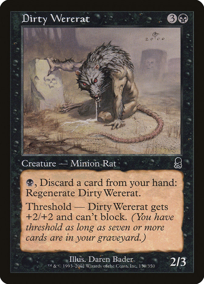 Dirty Wererat [Odyssey] | Anubis Games and Hobby