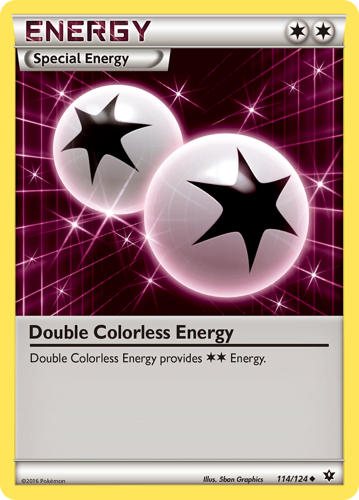 Double Colorless Energy (114/124) [XY: Fates Collide] | Anubis Games and Hobby