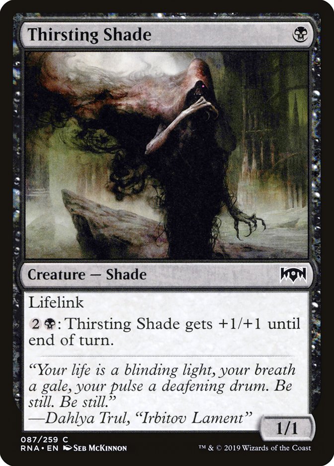 Thirsting Shade [Ravnica Allegiance] | Anubis Games and Hobby