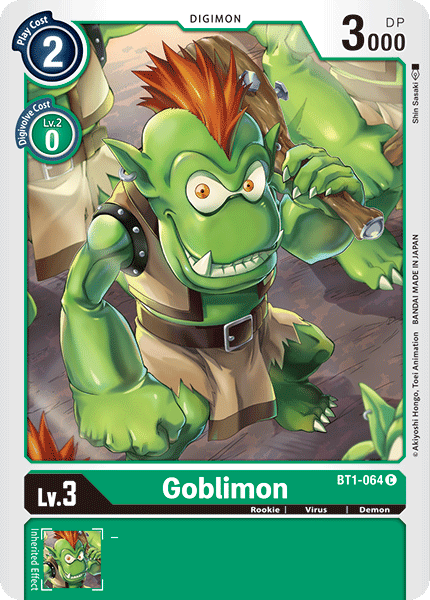 Goblimon [BT1-064] [Release Special Booster Ver.1.0] | Anubis Games and Hobby