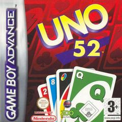Uno 52 - PAL GameBoy Advance | Anubis Games and Hobby
