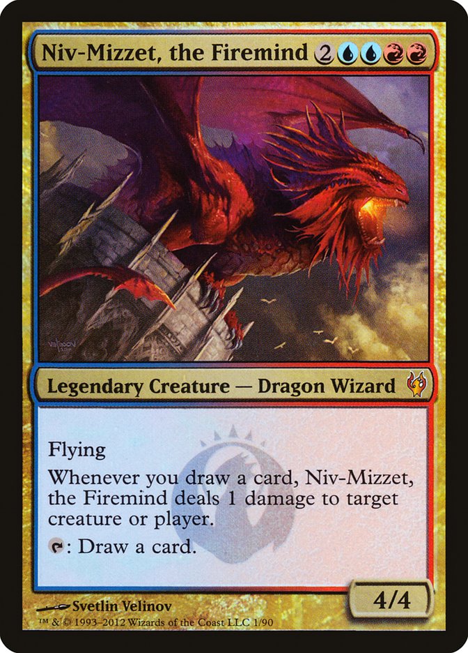 Niv-Mizzet, the Firemind [Duel Decks: Izzet vs. Golgari] | Anubis Games and Hobby