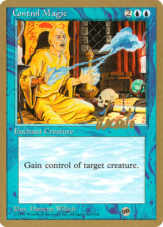 Control Magic (Michael Loconto) (SB) [Pro Tour Collector Set] | Anubis Games and Hobby