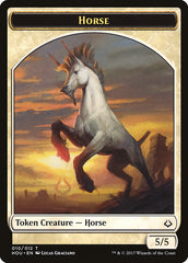 Adorned Pouncer // Horse Double-Sided Token [Hour of Devastation Tokens] | Anubis Games and Hobby