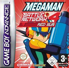 Mega Man Battle Network 4: Red Sun - PAL GameBoy Advance | Anubis Games and Hobby