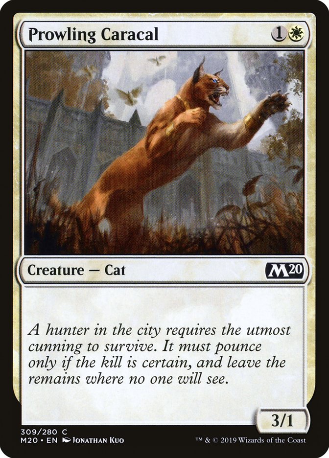 Prowling Caracal [Core Set 2020] | Anubis Games and Hobby