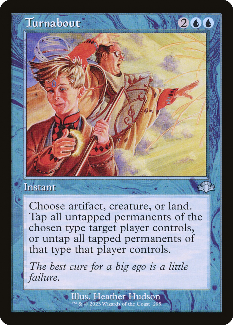 Turnabout (Retro) [Dominaria Remastered] | Anubis Games and Hobby