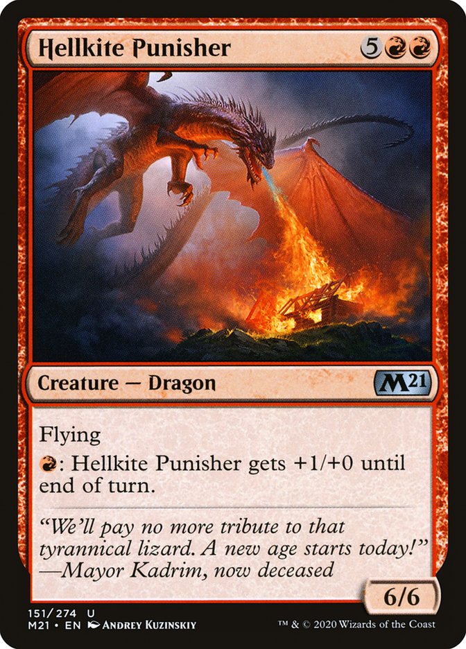 Hellkite Punisher [Core Set 2021] | Anubis Games and Hobby