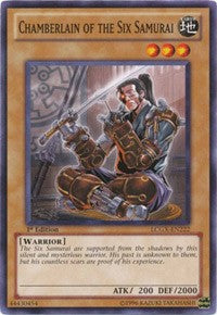 Chamberlain of the Six Samurai [Legendary Collection 2] [LCGX-EN222] | Anubis Games and Hobby