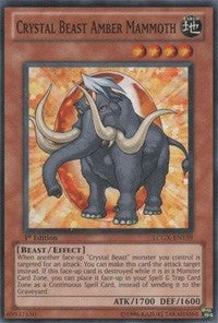 Crystal Beast Amber Mammoth [Legendary Collection 2] [LCGX-EN159] | Anubis Games and Hobby