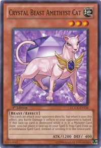 Crystal Beast Amethyst Cat [Legendary Collection 2] [LCGX-EN156] | Anubis Games and Hobby