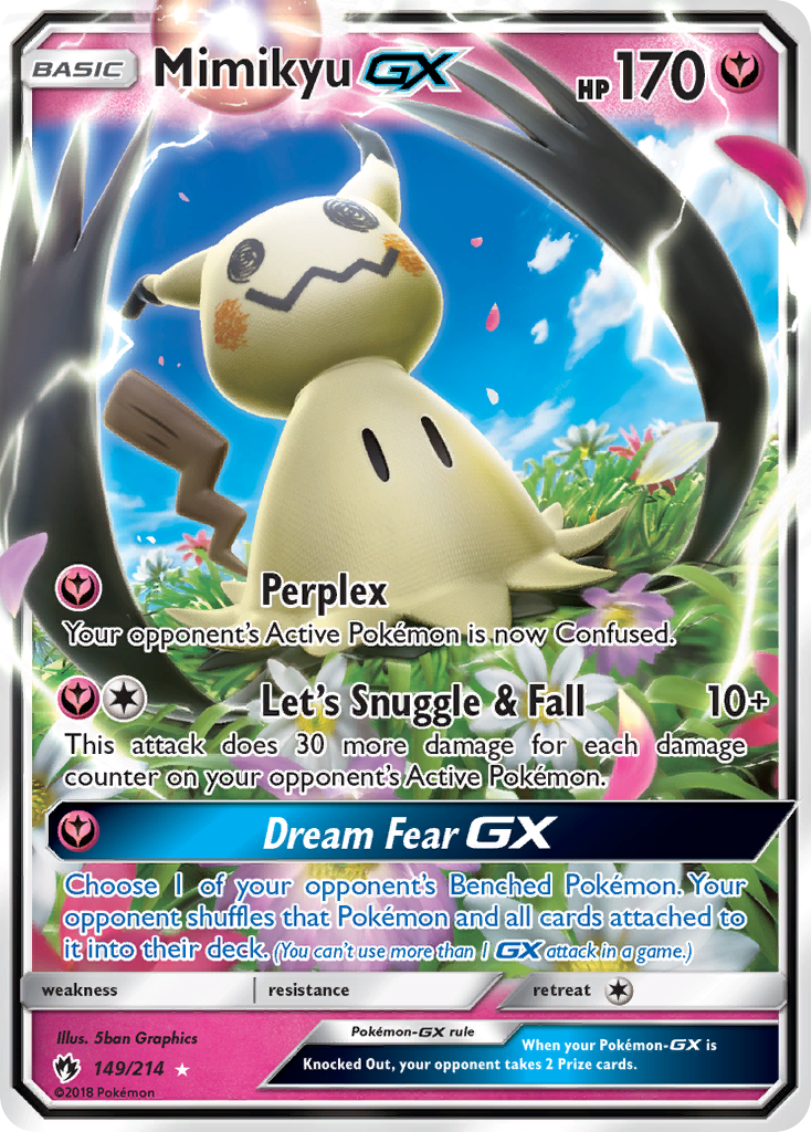 Mimikyu GX (149/214) [Sun & Moon: Lost Thunder] | Anubis Games and Hobby