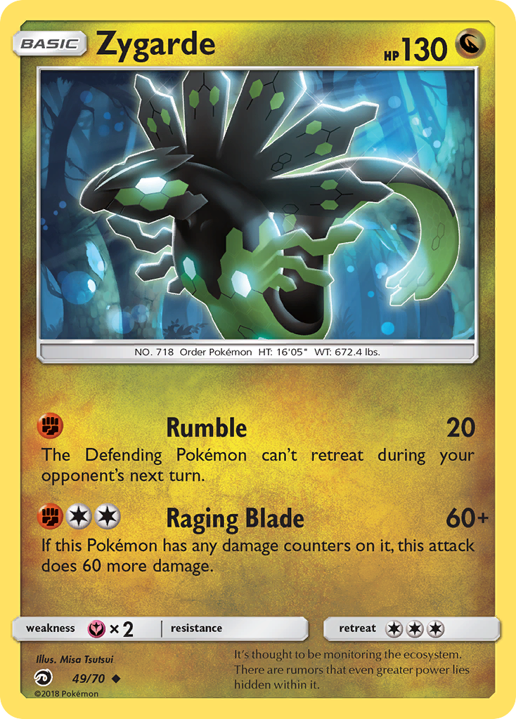 Zygarde (49/70) [Sun & Moon: Dragon Majesty] | Anubis Games and Hobby