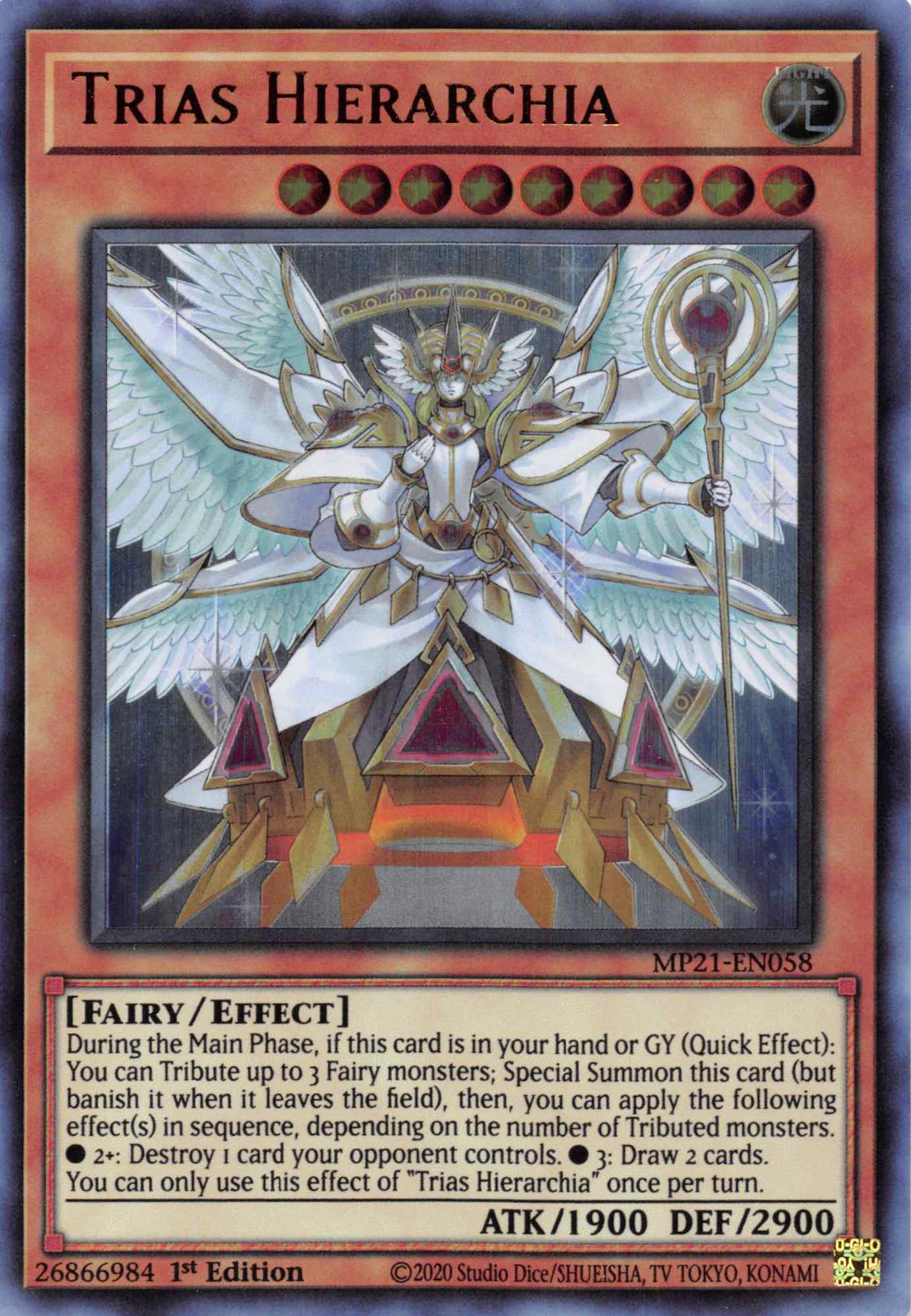 Trias Hierarchia [MP21-EN058] Ultra Rare | Anubis Games and Hobby