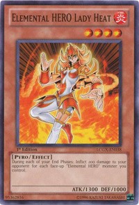 Elemental HERO Lady Heat [Legendary Collection 2] [LCGX-EN038] | Anubis Games and Hobby