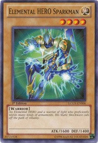 Elemental HERO Sparkman [Legendary Collection 2] [LCGX-EN006] | Anubis Games and Hobby