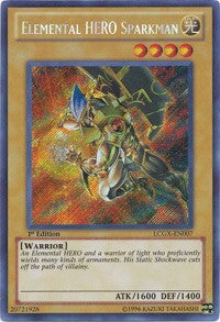 Elemental HERO Sparkman (Alternate Art) [Legendary Collection 2] [LCGX-EN007] | Anubis Games and Hobby