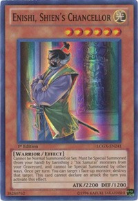 Enishi, Shien's Chancellor [Legendary Collection 2] [LCGX-EN241] | Anubis Games and Hobby