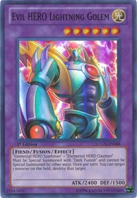 Evil HERO Lightning Golem [Legendary Collection 2] [LCGX-EN068] | Anubis Games and Hobby