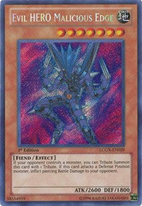 Evil HERO Malicious Edge [Legendary Collection 2] [LCGX-EN029] | Anubis Games and Hobby