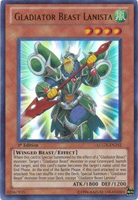 Gladiator Beast Lanista [Legendary Collection 2] [LCGX-EN252] | Anubis Games and Hobby