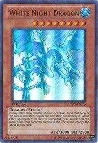 White Night Dragon [Legendary Collection 2] [LCGX-EN205] | Anubis Games and Hobby