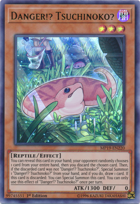 Danger!? Tsuchinoko? [MP19-EN220] Ultra Rare | Anubis Games and Hobby