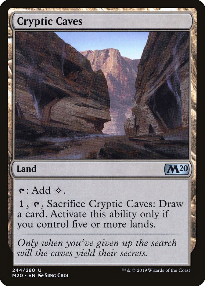 Cryptic Caves [Core Set 2020] | Anubis Games and Hobby