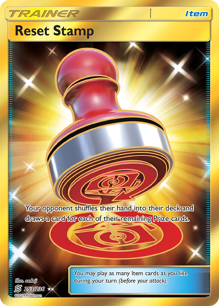 Reset Stamp (253/236) [Sun & Moon: Unified Minds] | Anubis Games and Hobby