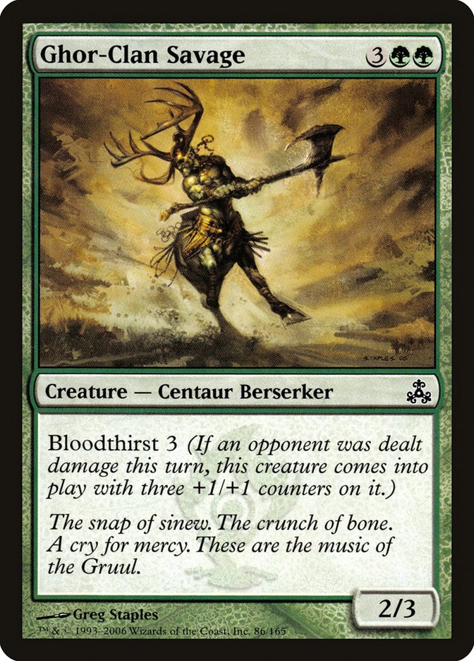 Ghor-Clan Savage [Guildpact] | Anubis Games and Hobby