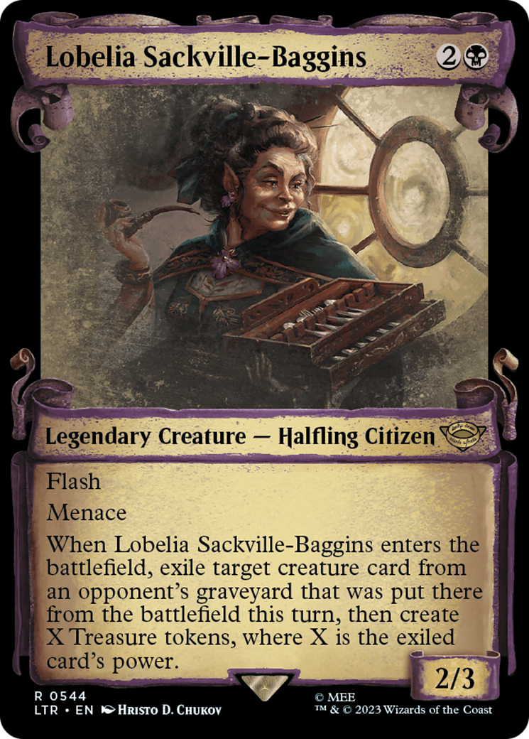 Lobelia Sackville-Baggins [The Lord of the Rings: Tales of Middle-Earth Showcase Scrolls] | Anubis Games and Hobby