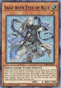 Sage with Eyes of Blue (Purple) [LDS2-EN011] Ultra Rare | Anubis Games and Hobby