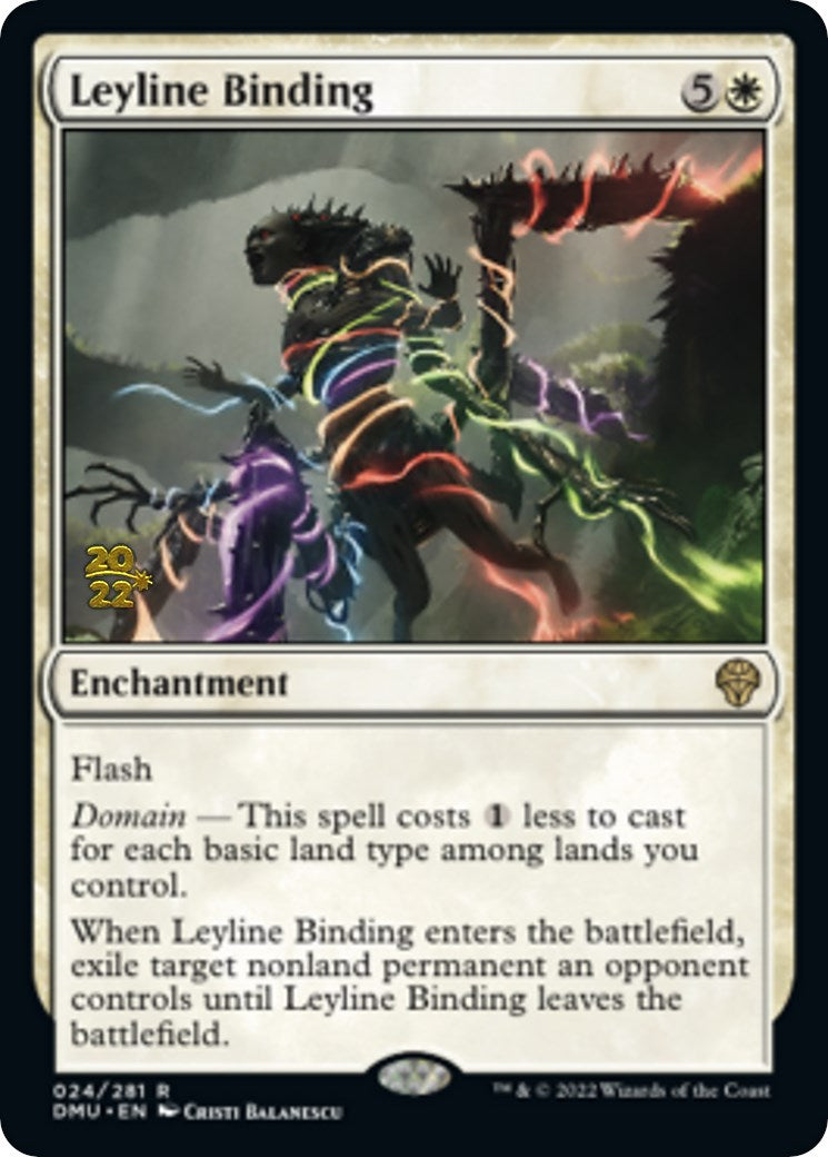 Leyline Binding [Dominaria United Prerelease Promos] | Anubis Games and Hobby