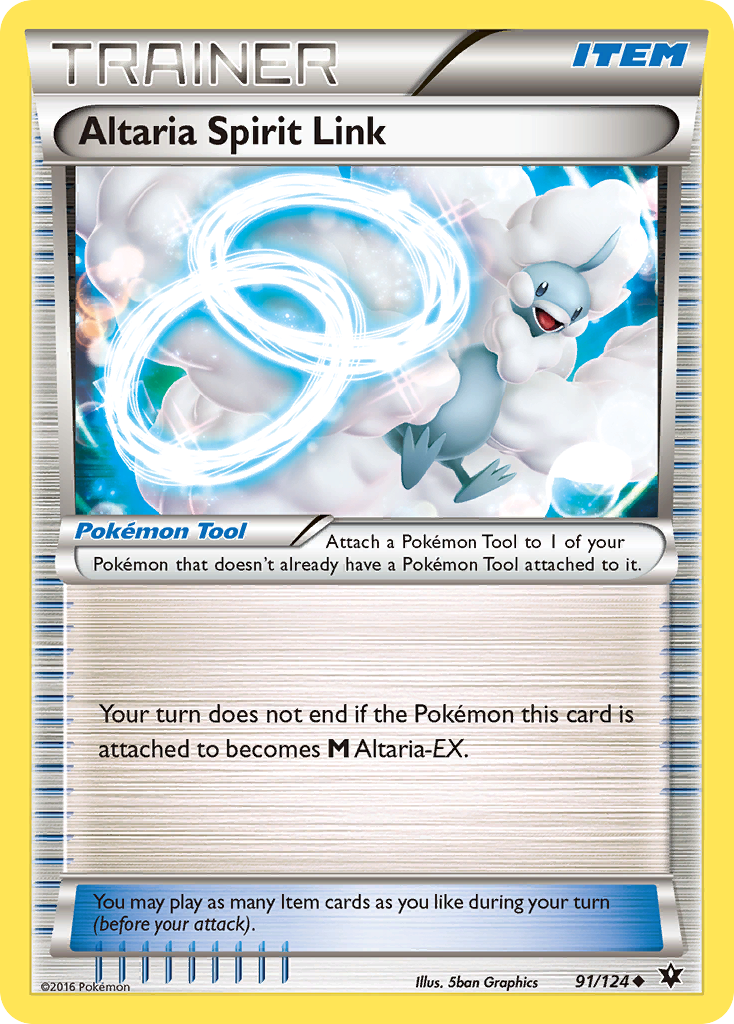 Altaria Spirit Link (91/124) [XY: Fates Collide] | Anubis Games and Hobby