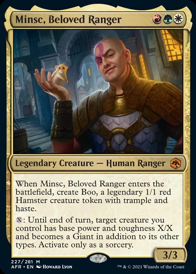 Minsc, Beloved Ranger [Dungeons & Dragons: Adventures in the Forgotten Realms] | Anubis Games and Hobby